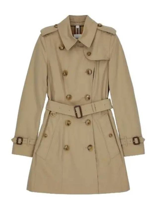 Chelsea cotton trench coat honey - BURBERRY - BALAAN 1