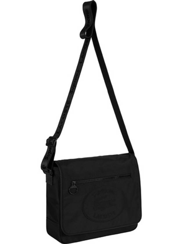 x Lacoste Small Messenger Bag Black x Lacoste Small Messenger Bag Black - SUPREME - BALAAN 1