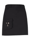 Women s Cute Pocket Back Pleated Culottes Skirt BMU4A128W - LUX GOLF - BALAAN 1