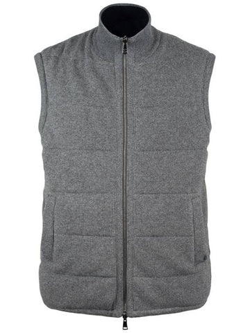 Paul & Shark Wool, Cashmere And Typhoon Platinum Hybrid Vest - PAUL & SHARK - BALAAN 1