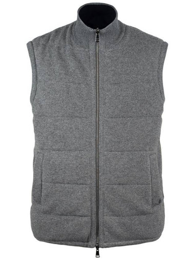 Paul & Shark Wool, Cashmere And Typhoon Platinum Hybrid Vest - PAUL & SHARK - BALAAN 1