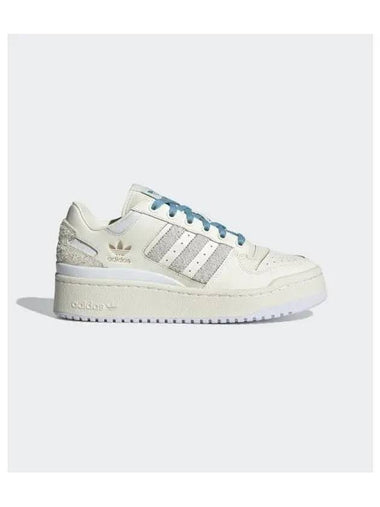 adidas Forum Bold Stripe W White Blue IF3623 - ADIDAS - BALAAN 1