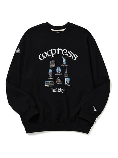 Global Citizen Sweatshirt Black - EXPRESSHOLIDAY - BALAAN 1