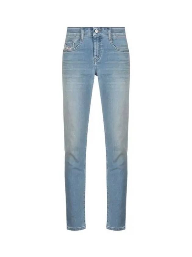 D Ollis T Denim Jeans Light Blue - DIESEL - BALAAN 9