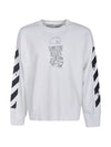 Dripping Arrow Sweatshirt - OFF WHITE - BALAAN 1