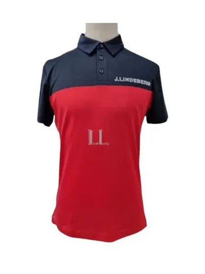 Golf Wear Men s Short Sleeve T Shirt GMJT06850 G131 - J.LINDEBERG - BALAAN 2