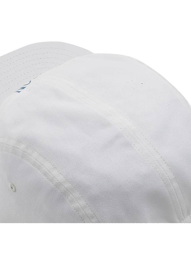 Maison Kitsune Palais Royal 5p cap LM06102WW0088 MILK - MAISON KITSUNE - BALAAN 8