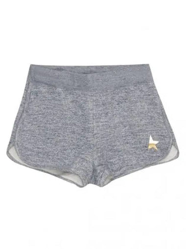 Star Collection Gold Melange Gray Diana Short Pants - GOLDEN GOOSE - BALAAN 1