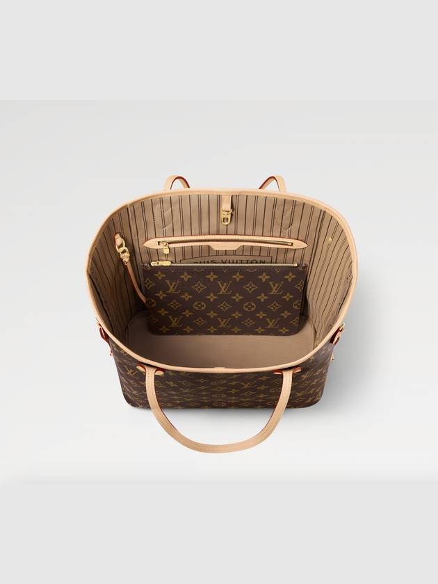 Neverfull Monogram Canvas Tote Bag Beige - LOUIS VUITTON - BALAAN 4