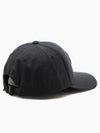 Logo Patch Cotton Ball Cap Black - STONE ISLAND - BALAAN 4