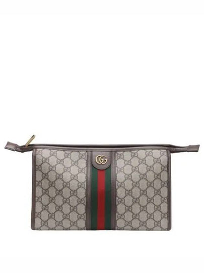 Ophidia GG Clutch Bag Beige Ebony - GUCCI - BALAAN 2