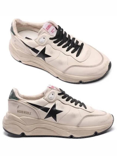 Running Logo Lace-up Sneakers Ivory - GOLDEN GOOSE - BALAAN 2