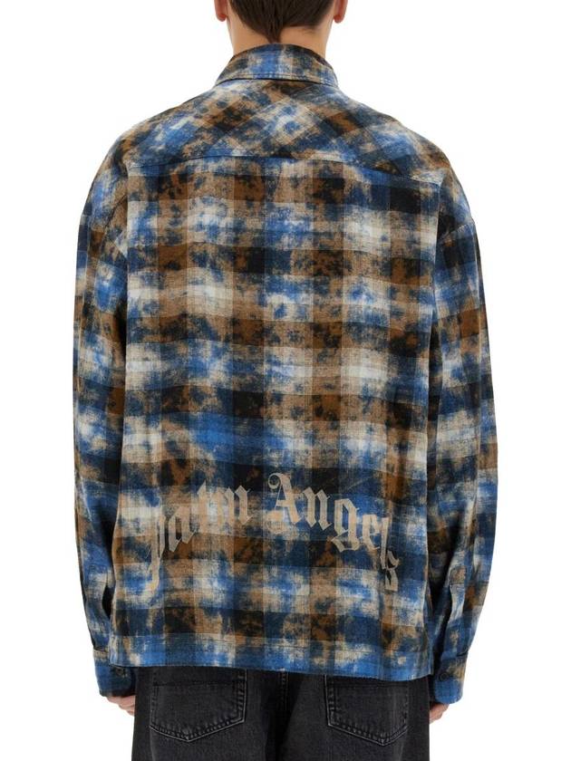 Palm Angels Plaid Shirt - PALM ANGELS - BALAAN 3