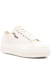 Austin Logo Print Platform Low Top Sneakers Ecru - ISABEL MARANT - BALAAN 4