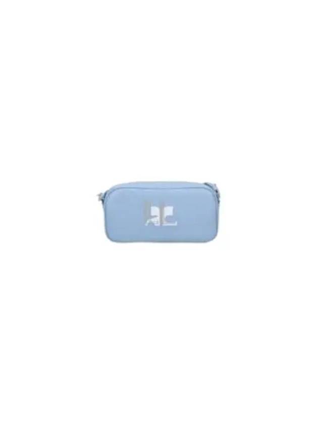 Reedition Baguette Leather Shoulder Bag Blue - COURREGES - BALAAN 2