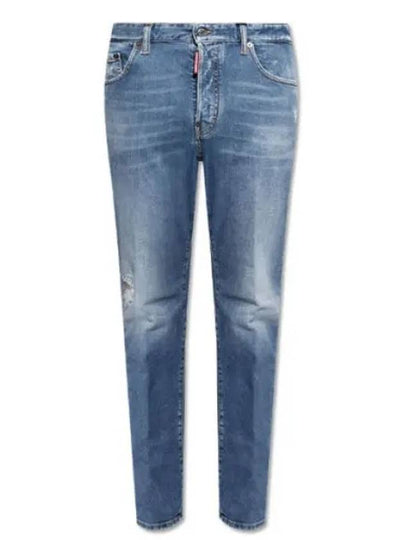 Jennifer Straight Jeans Blue - DSQUARED2 - BALAAN 2