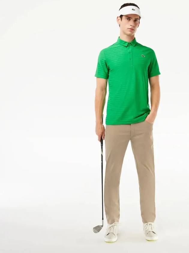 Sport 5 Pocket Straight Pants Beige - LACOSTE - BALAAN 4