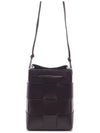 Intrecciato Cassette Small Bucket Bag Fondente - BOTTEGA VENETA - BALAAN 5