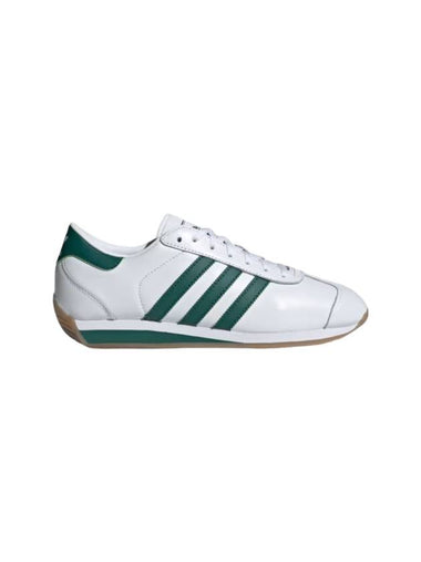 Country II Leather Low Top Sneakers Cloud White - ADIDAS - BALAAN 1