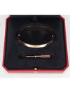 Love Bracelet Rose Gold No 19 - CARTIER - BALAAN 3