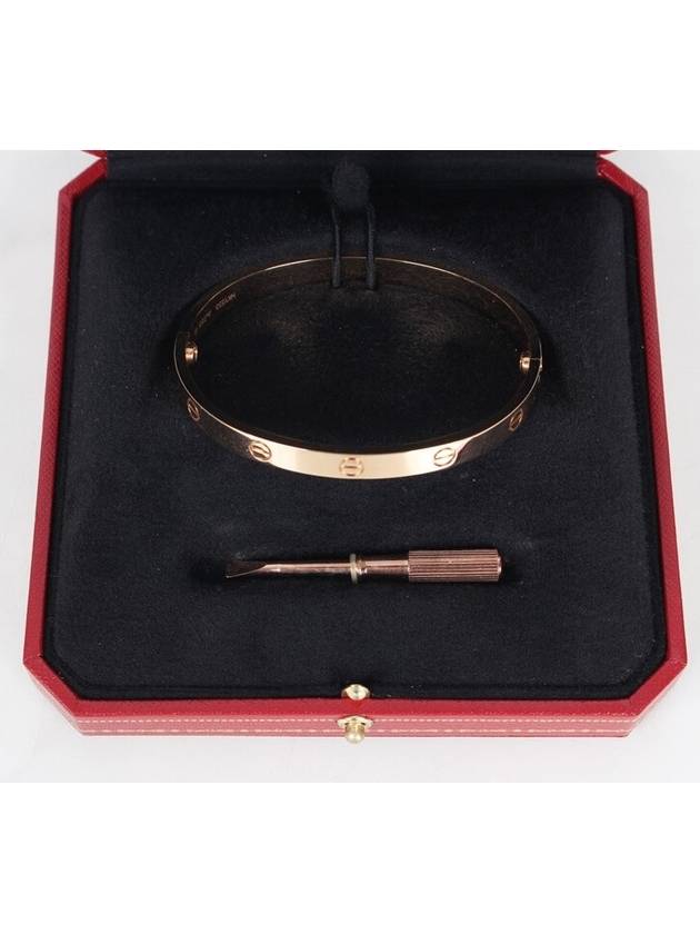 Love Bracelet Rose Gold No 19 - CARTIER - BALAAN 3