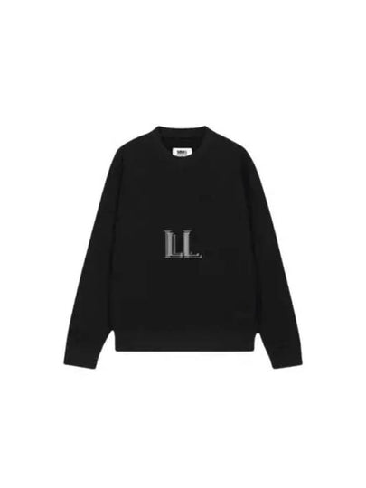 Numeric Logo Sweatshirt Black - MAISON MARGIELA - BALAAN 2