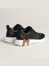 Bouncing Low Top Sneakers Noir - HERMES - BALAAN 4