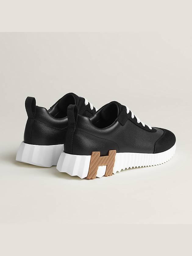 Bouncing Low Top Sneakers Noir - HERMES - BALAAN 4