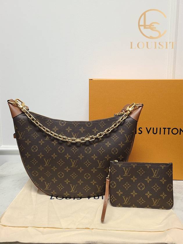 Used luxury goods Lewis It Loop Hobo Monogram Canvas Shoulder Cross Bag - LOUIS VUITTON - BALAAN 7