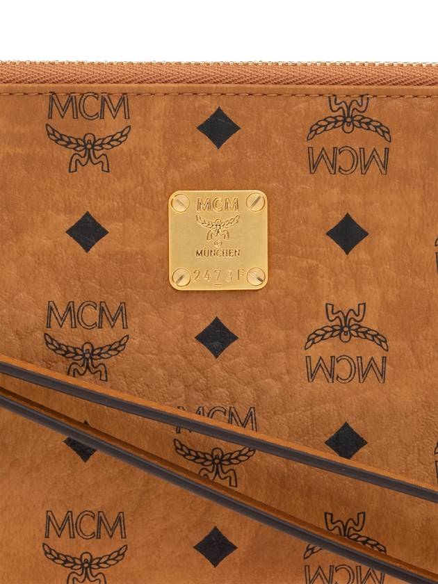 MCM Wallet With Monogram, Women's, Brown - MCM - BALAAN 6