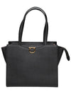 Gancini Tote Bag Black - SALVATORE FERRAGAMO - BALAAN 2