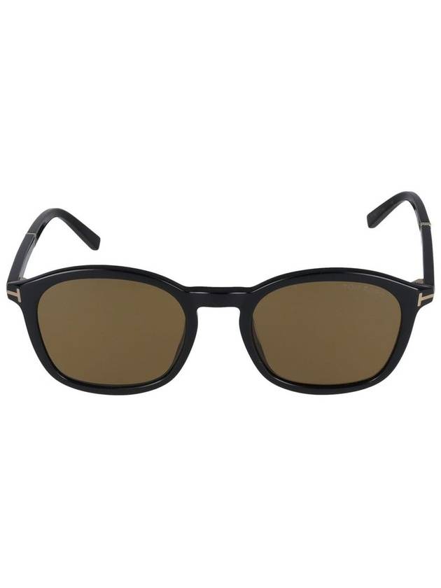 Eyewear Tortoiseshell Effect Round Frame Sunglasses FT1020 - TOM FORD - BALAAN 2