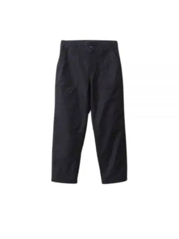 Fatigue Pant A Black Cotton Brushed HB 24F1F004 PS304 BZ007 Pants - ENGINEERED GARMENTS - BALAAN 1