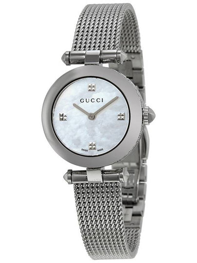 Women's Diamantissima Metal Watch Silver - GUCCI - BALAAN 2