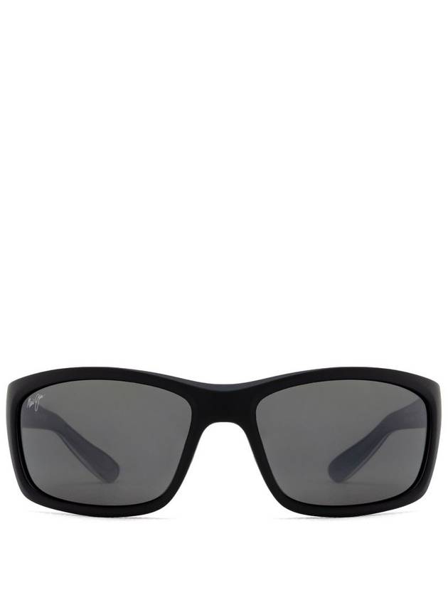 Maui Jim MJ766 Matte Soft Black / White / Blue - MAUI JIM - BALAAN 1