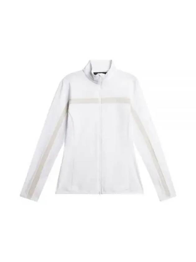 Seasonal Janice Mid Layer Track Jacket White - J.LINDEBERG - BALAAN 2