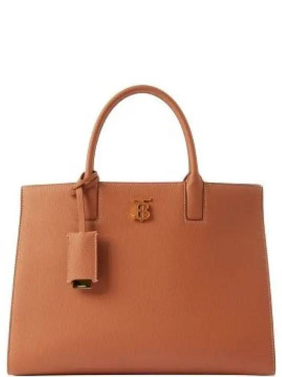 TB Monogram Embellished Tote Bag Brown - BURBERRY - BALAAN 2