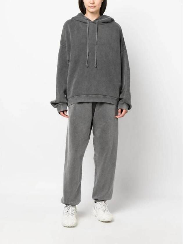 Logo Patch Hoodie Dark Grey - ACNE STUDIOS - BALAAN 6