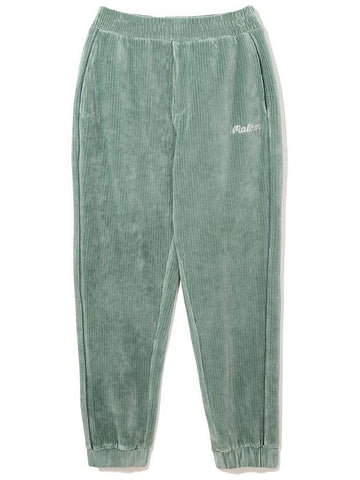 Corduroy jogger pants MINT MAN - MALBON GOLF - BALAAN 1