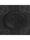 GG Supreme Canvas Card Wallet Black - GUCCI - BALAAN 7