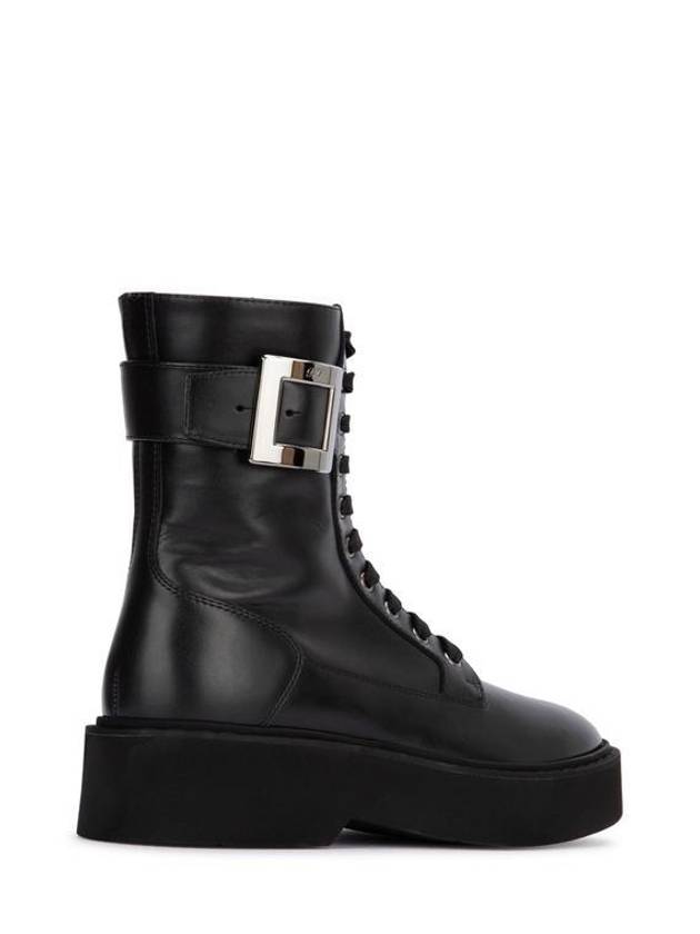 Viv Rangers Walker Boots Black - ROGER VIVIER - BALAAN 4