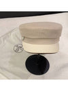 Hermes Hat Deauville Plain Air Cap Calfskin Cotton Beige - CHANEL - BALAAN 2