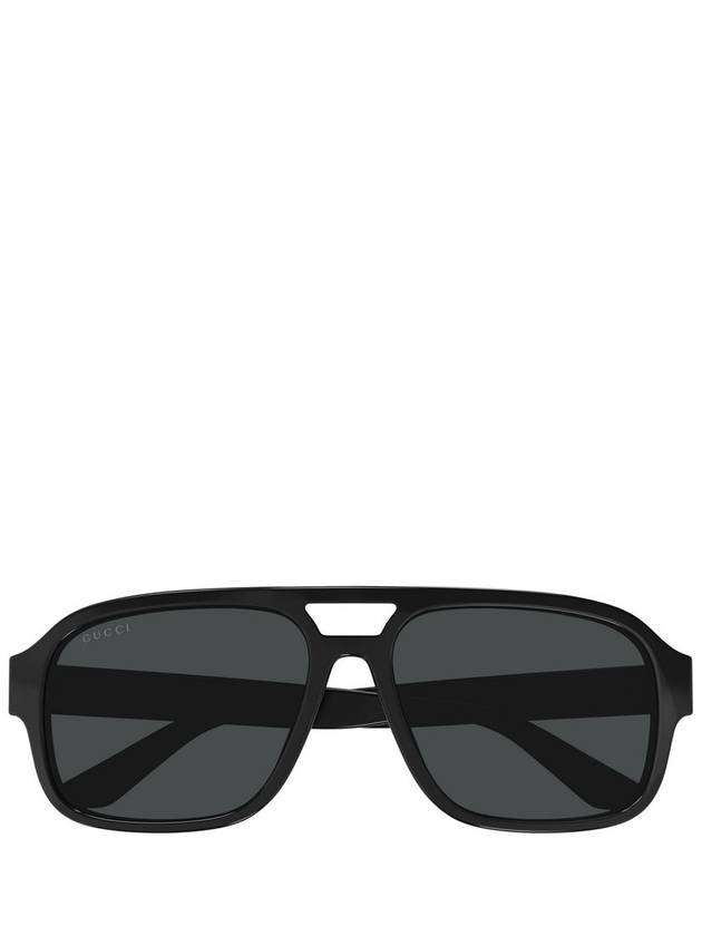 Eyewear Logo Sunglasses Black - GUCCI - BALAAN 1