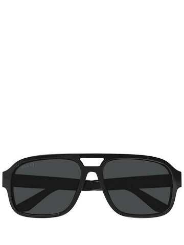 Eyewear Logo Sunglasses Black - GUCCI - BALAAN 1