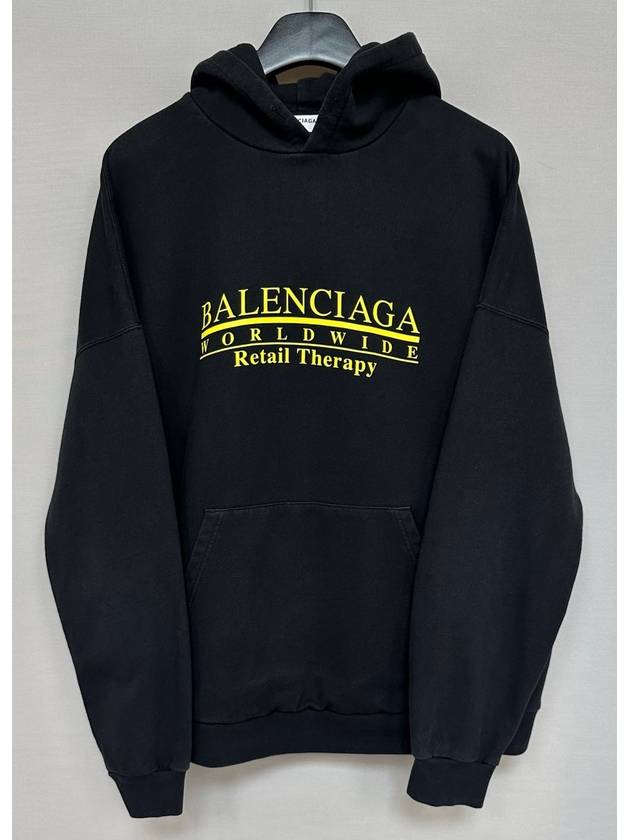 logo print hoodie 110 - BALENCIAGA - BALAAN 3