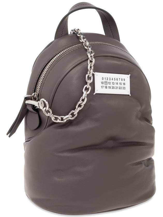 Glam Slam Leather Backpack Brown - MAISON MARGIELA - BALAAN 6