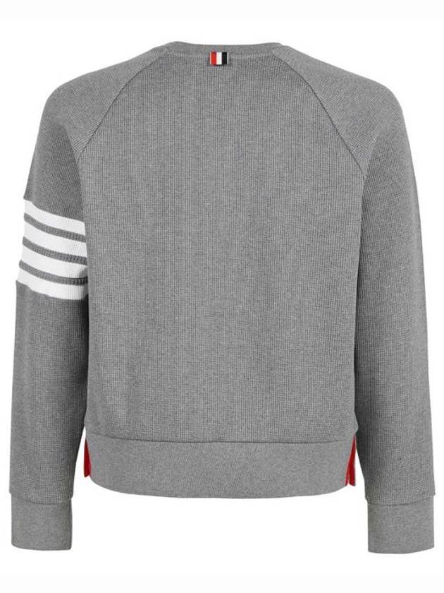 4 Bar Stripe Sweatshirt Grey - THOM BROWNE - BALAAN 3