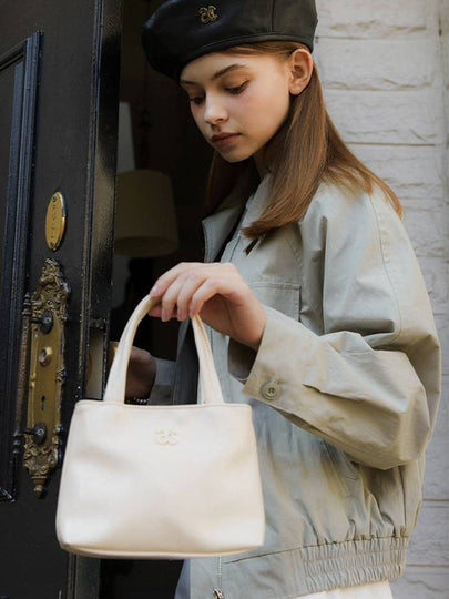 ANC LOGO TINY TOTE BAG_IVORY - ANOETIC - BALAAN 2