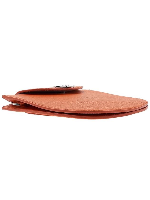 Half Moon Saddle Saffiano Leather Cross Bag Orange - VIVIENNE WESTWOOD - BALAAN 6