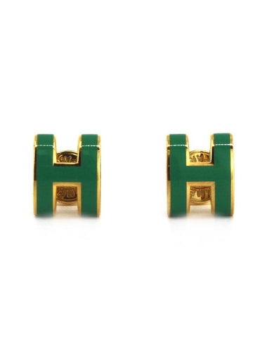 HM Mini Pop Ache Gold Green HM41AC012 - HERMES - BALAAN 1